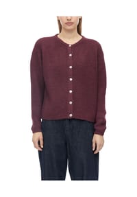 s.Oliver - Strickjacke, Knopfleiste, für Damen - 85W0 BROWN
