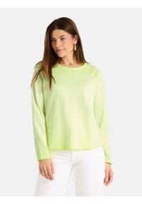 LIEBLINGSSTÜCK - Damen Sweatshirt aus Baumwolle OceanL - 204-neon gelb