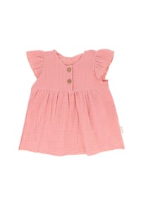maximo® - GOTS BABY GIRL-Top Musselinstoff - altrosa
