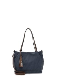 Emily & Noah ELKE - Shopper, Reißverschluss, Web-Optik, für Damen - 400 BEIGE
