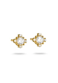 Thomas Sabo - Ohrstecker mit Zirkonia - gelbgoldfarben