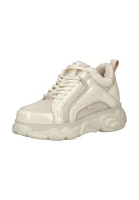 Buffalo - Lederimitat/Textil Sneaker - Cream