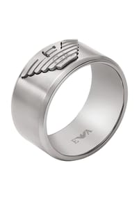 ARMANI - ELEMENTAL LINK Herren Ring "EGS3166040", Edelstahl - SILBER