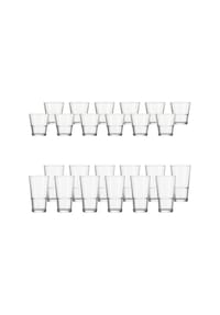 LEONARDO Trinkglas Set Event 24er Set transparent - EVENT - transparent