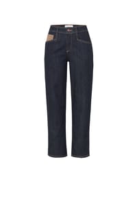 TONI - Weite Jeans Liv 7/8 - Rinsed Blue | 591