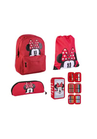 Disney - Minnie MSchulpaketangebot Komplett-Set 4-tlg. Kinder, alles - Schwarz OneSize