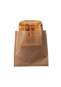 BOSKA - Toaster-Beutel Toastabags 3er Set, wiederverwertbar, Braun - Braun