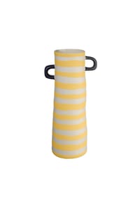 ASA - rayu Vase Tischvase - Beige / Schwarz