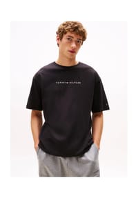 TOMMY HILFIGER - Original Loungewear-Oberteil, Baumwolle, für Herren - BDS BLACK