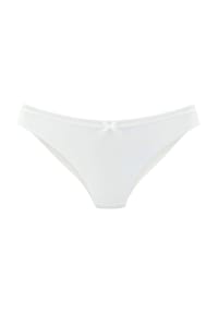 s.Oliver - Slip, Schleife, Spitzenborte, für Damen - BLACK