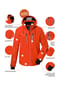 killtec® Skijacke, Schneefang, wasserdicht, für Herren Bild 3