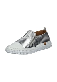 Andrea Conti® - Leder Halbschuhe - Silber