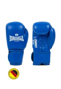 LONSDALE™ - Contest Boxhandschuhe aus Leder PROBOUT DBV - Blue