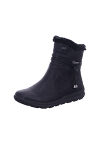 rieker - Lederimitat Stiefelette - Schwarz
