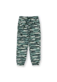 KITE - Kinder Croc Camo Cargohose Bio-Baumwolle - grün