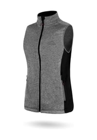 normani® - Damen Strickweste Kashechewan - Grau