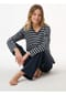 SCHIESSER Casual Essentials Schlafanzug, V-Ausschnitt, für Damen Bild 11