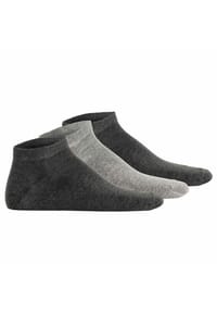 Hudson - Simply Sneakersocken, 3er-Pack, verstärkte Belastungszonen - 0005 BLACK