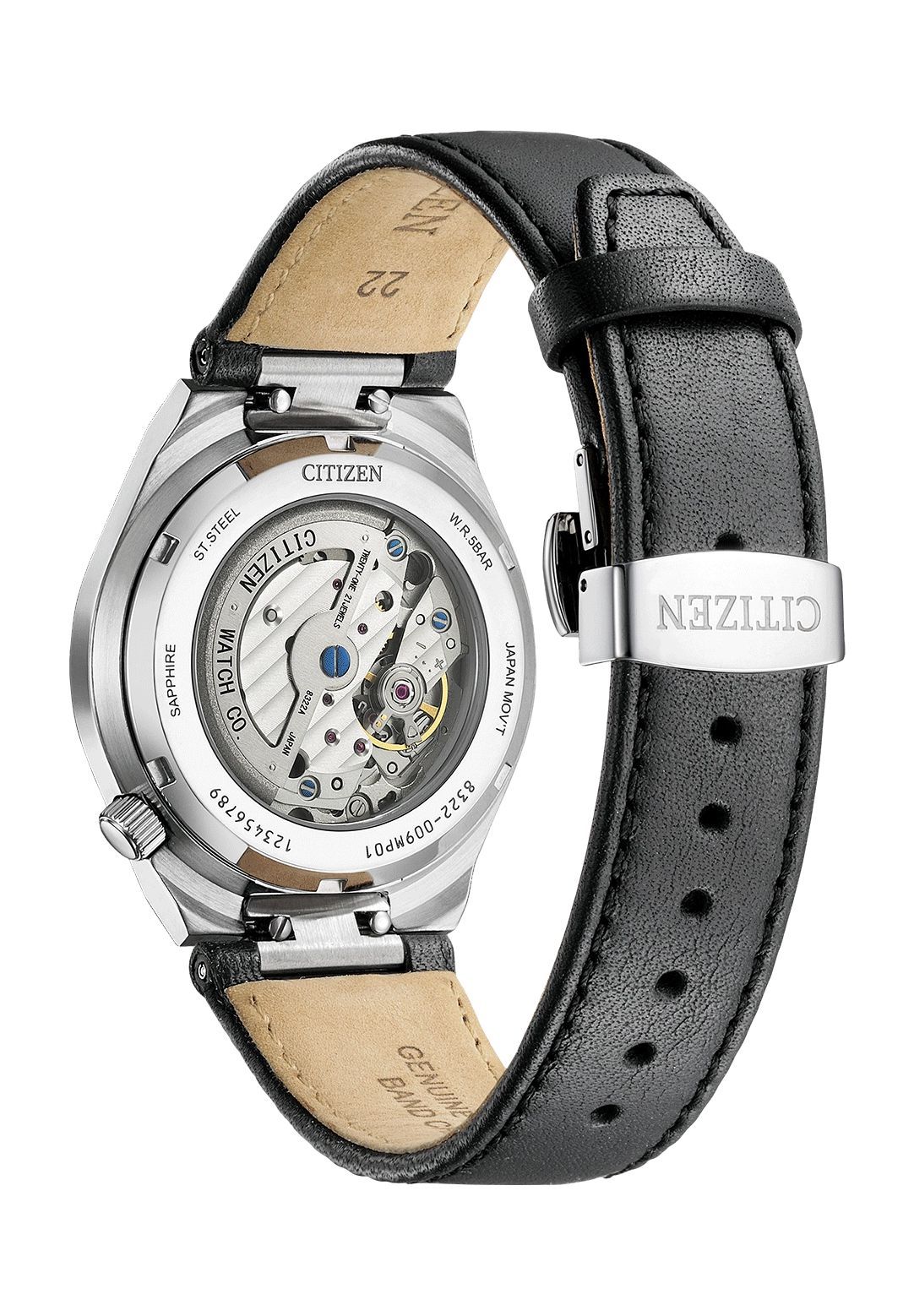 Citizen® Herren Armbanduhr "NK5010-01H", Grau