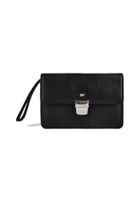 BRAUN BÜFFEL GOLF 3.0 - Clutch, Leder, Steckverschluss, für Damen - SCHWARZ