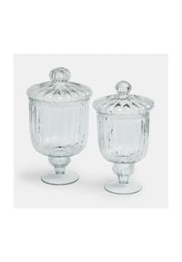 LOBERON - Glasdose 2er Set Mélomiane klar - klar