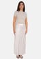 Seasons of April Rock LILLY SATIN Damen Satin Midi Rock, One Size Bild 3