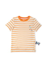 sigikid® - T-Shirt Wild Flamingo ,  für Kinder - creme/orange