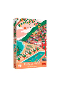 Trefl - Puzzle Art of Colour Positano, Italien, 1000 Teile, 68 x 48 cm - 