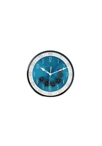COFI - Wanduhr ø35x6 cm mit Zahnrädern - Industrial-Optik, ideal für - Rosegold 35 x 6 cm