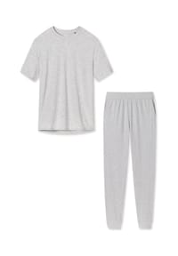 SCHIESSER - Schlafanzug Organic Cotton - Dunkelblau