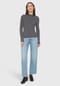 MANGUUN Langarmshirt, Stehkragen, für Damen Bild 11