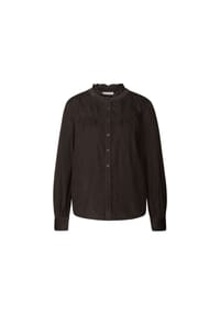 STREET ONE STUDIO - Langarmbluse - dark auburn brown