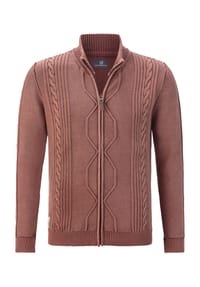JAN VANDERSTORM - Strickjacke AKSELSKAR - rot
