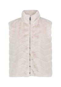 CARTOON - Fake Fur-Weste mit hohem Kragen - 1098 SOFT NATURE