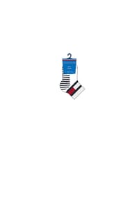 TOMMY HILFIGER - Socken, kurz, für Kinder - 001  WHITE