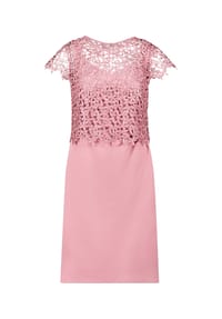 Vera Mont - Etuikleid mit Spitze - Dark Emerald