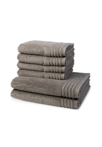 VOSSEN® 4 X Handtuch 2 X Duschtuch im Set Vienna Style Supersoft - Vienna Style Supersoft - Fiesta