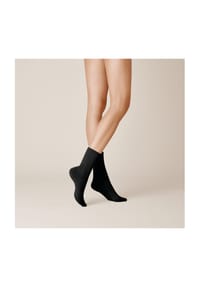 KUNERT - Socken Wool Care, Rippbündchen, für Damen - 0070 SCHWA