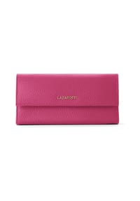 LAZAROTTI Bologna Leather - Bologna Leather Geldbörse Leder 19 cm - black