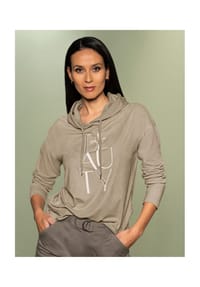 heine - Kapuzen-Shirt - khaki