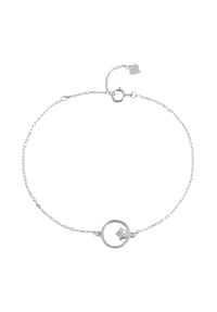 Adelia's - Damen Armband Stern aus 925 Silber mit Zirkonia 20 cm - silber