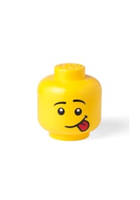 LEGO® - LEGO Aufbewahrungsbox Storage Head Large Silly, Kunststoff, 24 x 27 cm - 