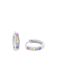 amor - Kinder Creolen, 925er Sterling Silber - SILBER