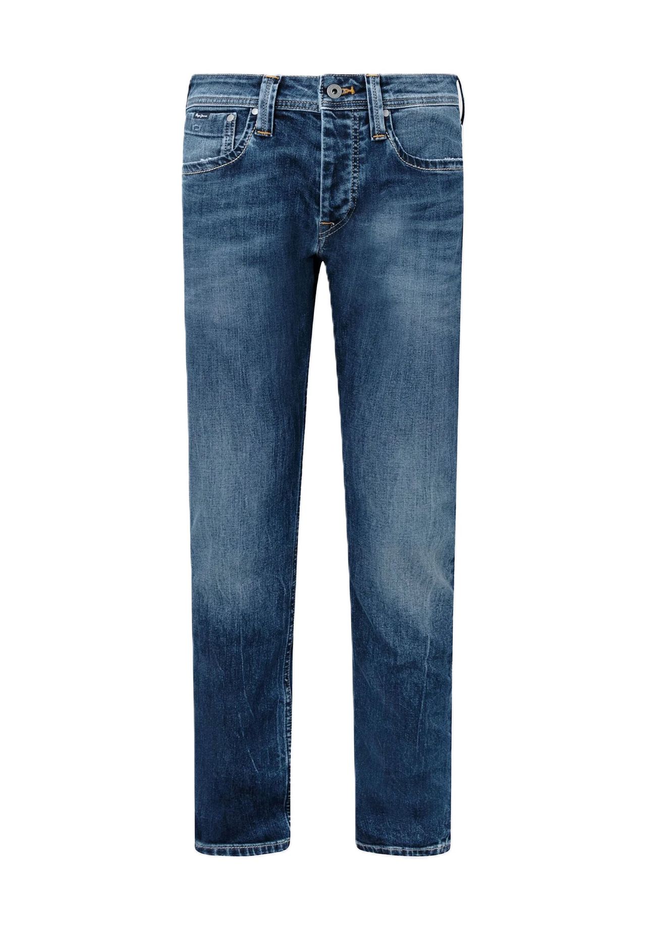 Pepe Jeans Regular fit jeans in 5-pocketmodel, model 'CASH' in jeansblauw online kopen | P&C