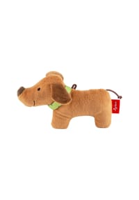 sigikid® - Greifling Dackel ,  für Babys und Kinder - braun