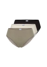 SCHIESSER - Brazil Slip 3er Pack 95/5 Modern Cotton - Hellblau