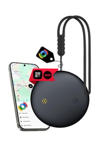 S&T DESIGN - GPS Tracker Smart Tag für Android Schlüssel - schwarz