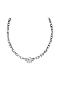 EMPORIO ARMANI - Emporio Armani Herren-ID-Halskette aus Edelstahl, EGS3235040 - Silber