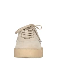 CLARKS® - Schnürschuh Tor 80 aus weichem Wildleder - 5308 Off White Combi