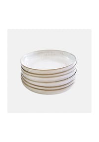 LOBERON - Suppenteller 6er Set Marnis grau/braun - grau/braun